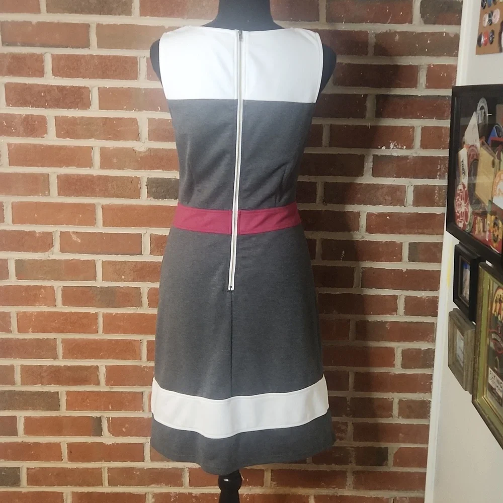 41 Hawthorn Color Block Sheath Dress, Size Small